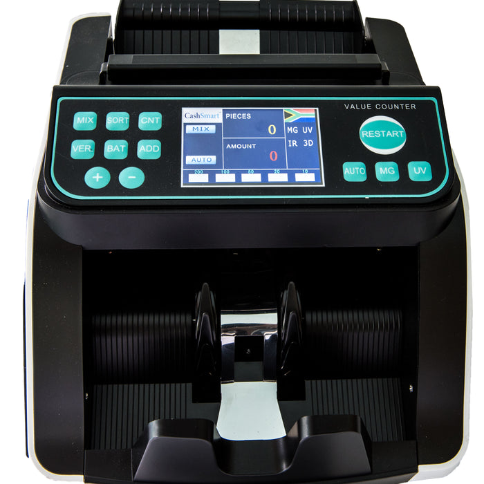 JUST ARRIVED..... First reasonably priced mixed note counter with CashSmart's reliability and Quality