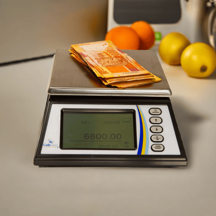 Note and coin counter