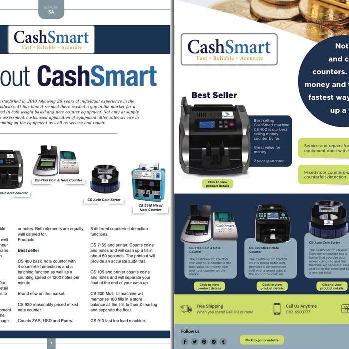 Double page add in the SA retailer magazine