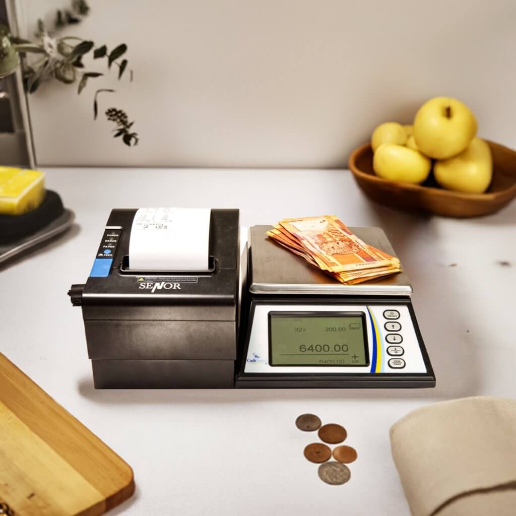 CS 5000 note & coin counter
