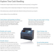 coin sorter and counter for high volume