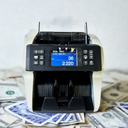 mixed note counter with counterfeit detection