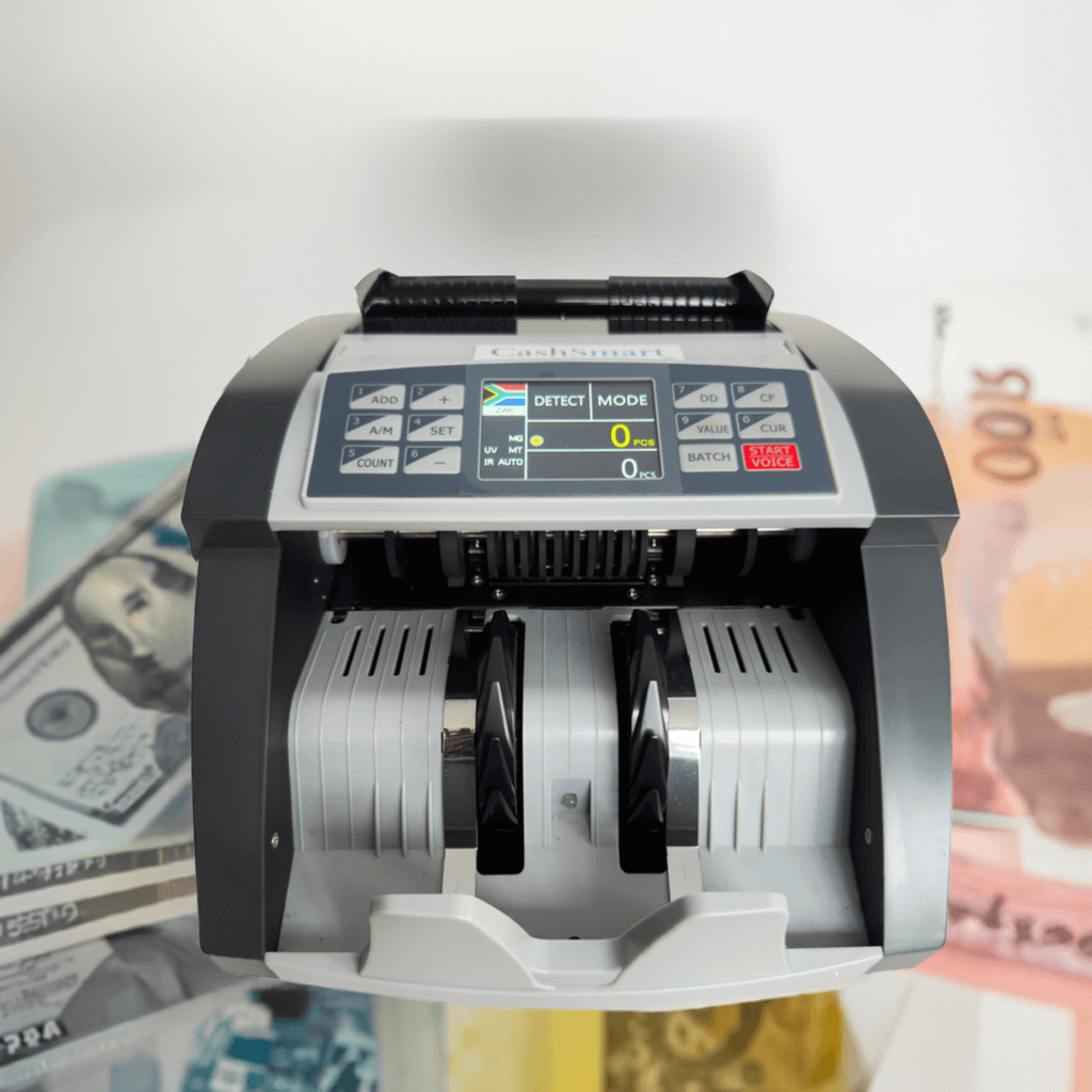 Note counter with four detections — CashsmartSA