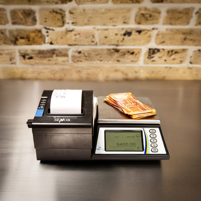 CS 500 note & coin counter with printer