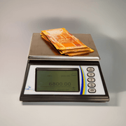 Note and coin counter