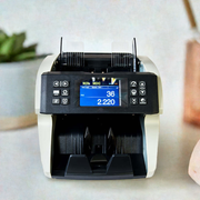 mixed note counter with counterfeit detection