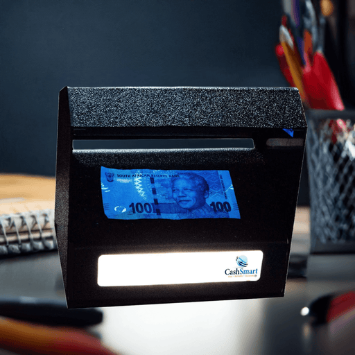 UV and white light counterfeit detector