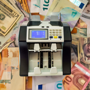 mixed currency note counter with reject pocket