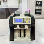 mixed currency note counter with reject pocket