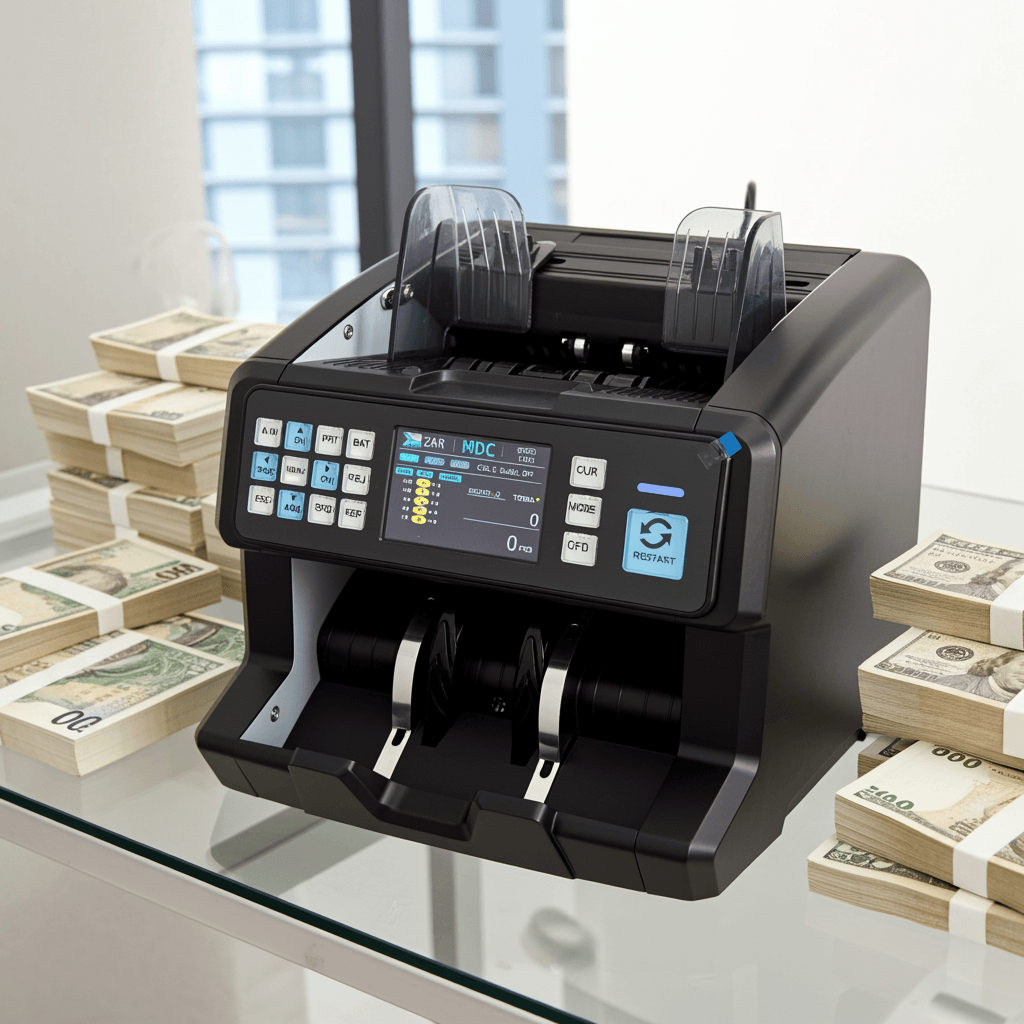Note Counter Compartements CS 950 Mixed note counter — CashsmartSA